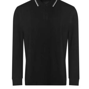 Just Polos - LONG SLEEVE TIPPED 100 POLO