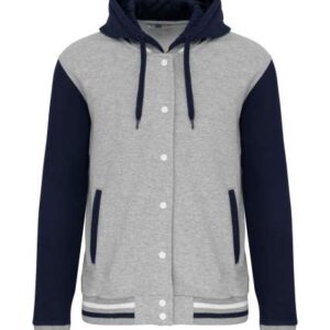 Kariban - UNISEX TEDDY JACKET WITH HOOD
