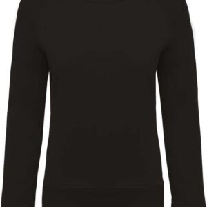 Kariban - LADIES’ ORGANIC COTTON CREW NECK RAGLAN SLEEVE SWEATSHIRT