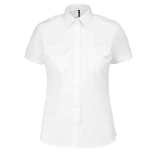 Kariban - LADIES’ SHORT-SLEEVED PILOT SHIRT