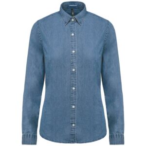 Kariban - LADIES’ DENIM SHIRT