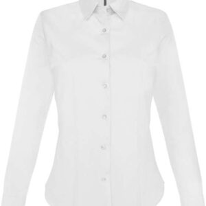 Kariban - LADIES' LONG-SLEEVED STRETCH SHIRT