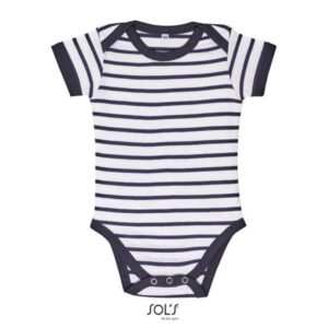 SOL'S - SOL'S MILES BABY - STRIPED BODYSUIT