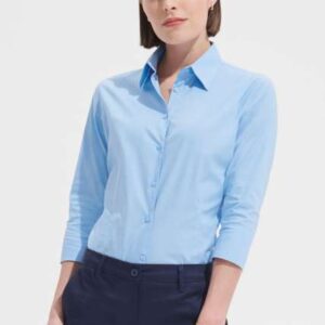 SOL'S - SOL'S EFFECT - 3/4 SLEEVE STRETCH WOMEN'S SHIRT