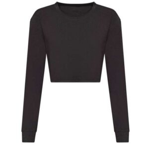 Just Ts - WOMEN'S L/S CROPPED T