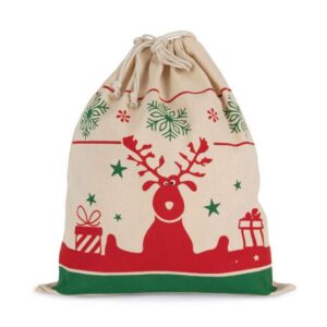 Kimood - DRAWSTRING BAG WITH CHRISTMAS PATTERNS