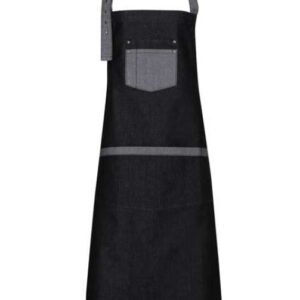 Premier - 'DOMAIN' CONTRAST DENIM BIB APRON