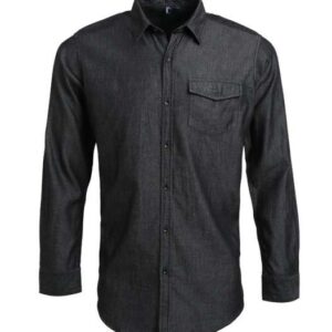 Premier - MEN’S JEANS STITCH DENIM SHIRT
