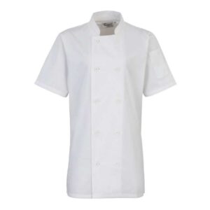 Premier - WOMEN'S SHORT SLEEVE CHEF'S JACKET