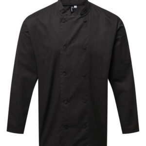 Premier - CHEF'S LONG SLEEVE COOLCHECKER® JACKET WITH MESH BACK PANEL