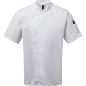 Premier - CHEF'S ZIP-CLOSE SHORT SLEEVE JACKET